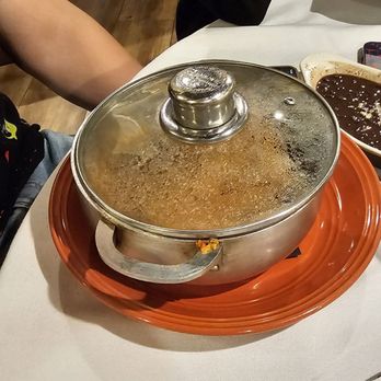 El Sombrero - a hot pot of food on a table - Mexican Near Me - Southington, Connecticut