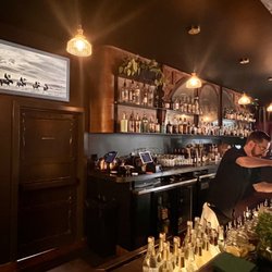 Rodeo Room - Tyler doing his Old Fashioned magic at the bar