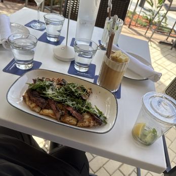 Tommy Bahama - Steak flat bread ,, pins colada, coconut cloud, cucumber smash - Men's Clothing Near Me - Sunrise, Florida Tommy Bahama - Steak flat bread ,, pins colada, coconut cloud, cucumber smash - Men's Clothing Near Me - Sunrise, Florida