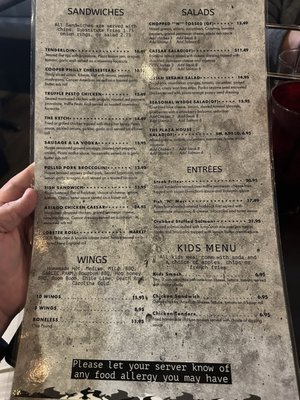 Menu photo 2 The Plaza Grill Endwell, NY Menu photo 2 The Plaza Grill Endwell, NY