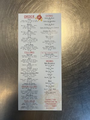 Menu photo 3 Chicano Boy Taco Staunton, VA