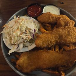 Cod Fish and Chips Plate Cod Fish and Chips Plate