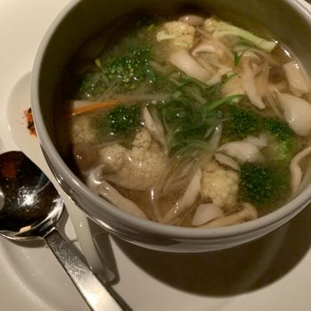 Sensei by Nobu - This is their miso soup! SUPER yummy and actually quite affordable. - Asian Fusion Near Me - Lanai City, Hawaii