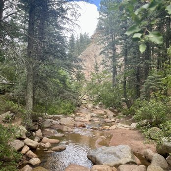 Seven Falls - Hiking trail above waterfalls - Amusement Parks Near Me - Colorado Springs, Colorado Seven Falls - Hiking trail above waterfalls - Amusement Parks Near Me - Colorado Springs, Colorado