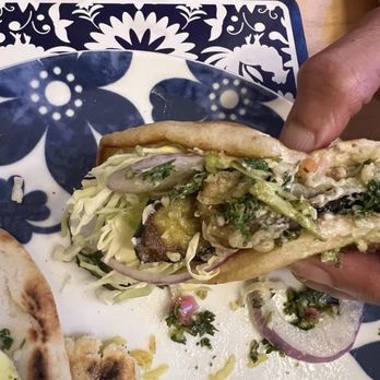 Med Mix - Eggplant Sandwich - Mediterranean Near Me - Seattle, Washington