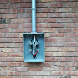 Sparks “R” Us Electrical Service - Meter base with riser