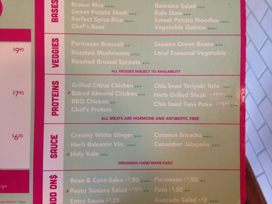 Menu photo 6 Fresh Kitchen Boca Raton, FL