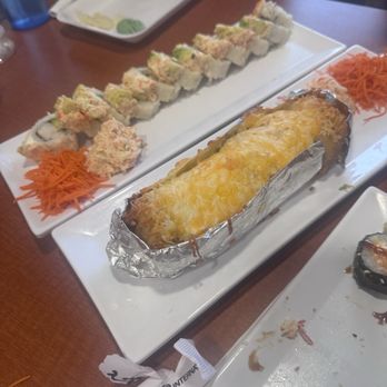Sushi Sonora - A cheesy roll and another roll - Sushi Bars Near Me - Phoenix, Arizona