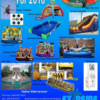Extreme Inflatables - New for 2016! - Amusement Parks Near Me - Shawnee, Oklahoma