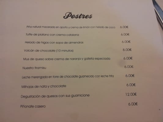 Menu photo 3 El Sigar Badajoz, BA