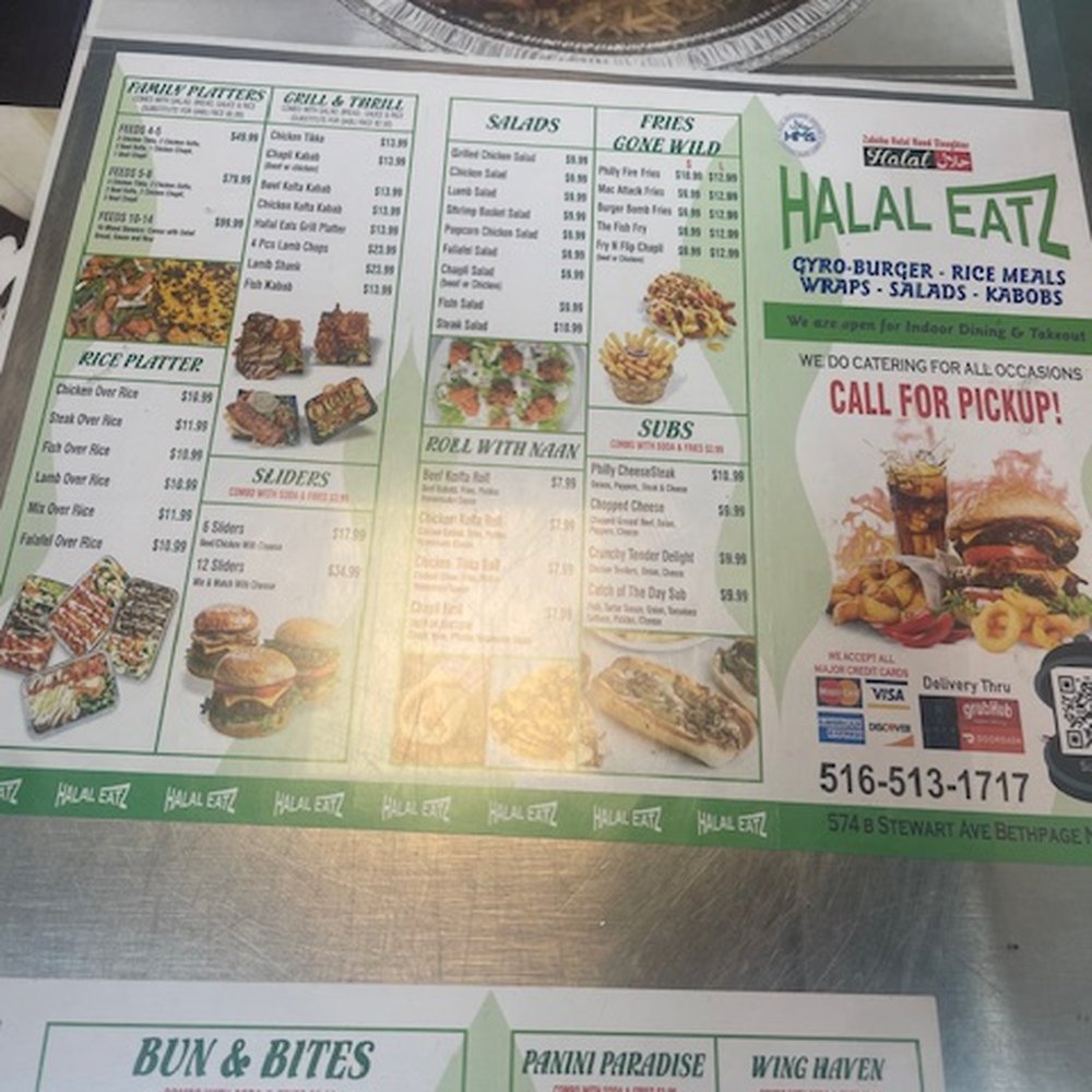 Halal Eatz - Menu - Halal Near Me - Bethpage, New York Halal Eatz - Menu - Halal Near Me - Bethpage, New York