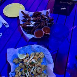 Toasted Monkey - Firecracker Shrimp Zucchini Fries