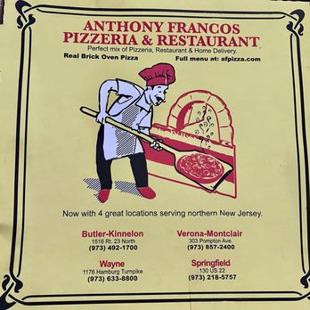 Anthony Franco's Pizza - Pizza Near Me - Verona, New Jersey Anthony Franco's Pizza - Pizza Near Me - Verona, New Jersey