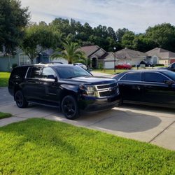 Jaxluxride - Chevrolet Suburban and Chrysler 300.