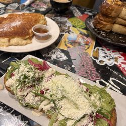 The Early Bird - Avocado toast, the Elvis, pancake