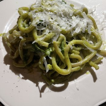 Mano Cornuto - Pesto spaghetti - Cafes Near Me - Montreal, Quebec