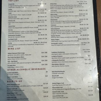 Burgeon at the Arbor - Drink Menu - Beer Bar Near Me - San Diego, California