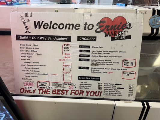 Menu photo 1 Ernie's Market Oak Park, MI Menu photo 1 Ernie's Market Oak Park, MI
