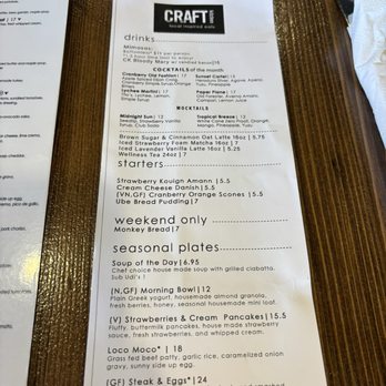 CRAFTkitchen - New American Near Me - Henderson, Nevada