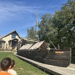 Missouri River Basin Lewis & Clark Visitor Center - Keel boat