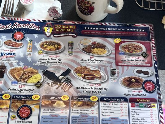 Menu photo 1 Waffle House Nashville, TN Menu photo 1 Waffle House Nashville, TN