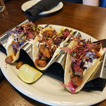 58 Degrees & Holding - Pork belly tacos - New American Near Me - Sacramento, California