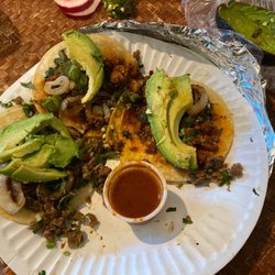 Taqueria Guadalajara - One carne asada gone already. Avo is my add at home.