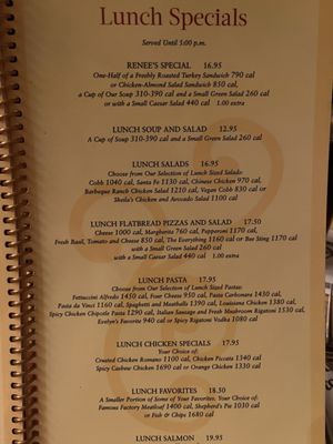 Menu photo 4 The Cheesecake Factory Cheektowaga, NY Menu photo 4 The Cheesecake Factory Cheektowaga, NY