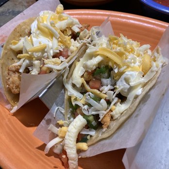 Rio Grande - two tacos and french fries on a plate - Mexican Near Me - Eden, North Carolina Rio Grande - two tacos and french fries on a plate - Mexican Near Me - Eden, North Carolina