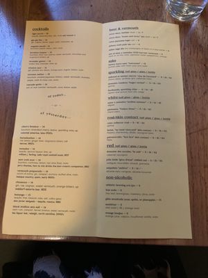 Menu photo 2 Someday Portland, OR