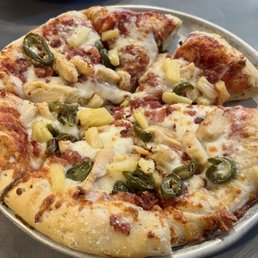 Hot Hawaiian Pizza