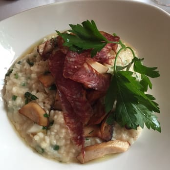 Kleiner Speisesaal - Risotto mit Wildschweinsalami - German Near Me - Hamburg, HH Kleiner Speisesaal - Risotto mit Wildschweinsalami - German Near Me - Hamburg, HH