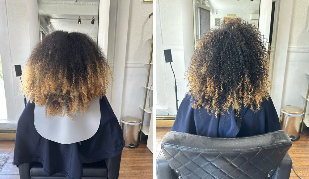 Curls by Adrienne Logo