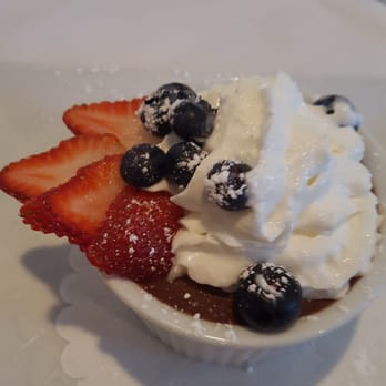 Villa Sorrento Restaurant - Dessert..I forget the name but a chocolate Italian custard like dish - Italian Near Me - Saint James, New York Villa Sorrento Restaurant - Dessert..I forget the name but a chocolate Italian custard like dish - Italian Near Me - Saint James, New York