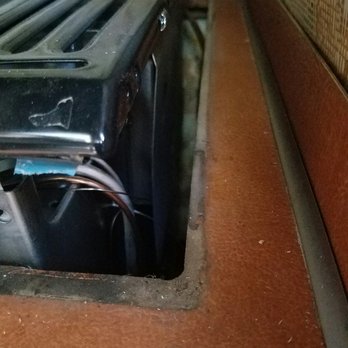 Affordable Truck and Rv - Close up of exposed wires and the gap they created - RV Dealers Near Me - Grants Pass, Oregon