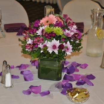 Costco - Flowers ~ Centerpiece flower arrangements from KMS Floral.  Ordered through Costco for our daughter's wedding reception. - Wholesale Stores Near Me - Danville, California