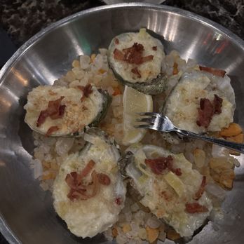 The Beaumont - Grilled oysters with champagne leeks - Steakhouses Near Me - Catonsville, Maryland