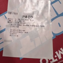 Sheetz - Chicken Bacon Ranch Flatbread Pizza