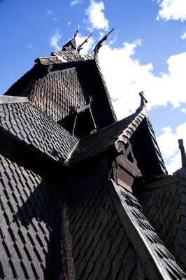 Borgund Stave Church by null