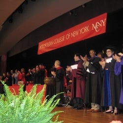 Metropolitan College of New York - Commencement 2009 ceremony.