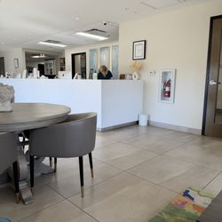 Clear Dermatology & Aesthetics Center - View of lobby from my seat!
