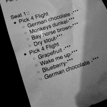 Wiedemann's Brewery and Taproom - We ordered 2 pick four flights - Brewpubs Near Me - Cincinnati, Ohio Wiedemann's Brewery and Taproom - We ordered 2 pick four flights - Brewpubs Near Me - Cincinnati, Ohio