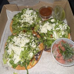 Oaxaca Pizzeria & Taqueria - Shrimp Tostadas