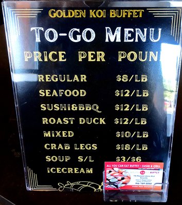 Menu photo 3 Golden Koi Buffet Roseville, CA Menu photo 3 Golden Koi Buffet Roseville, CA