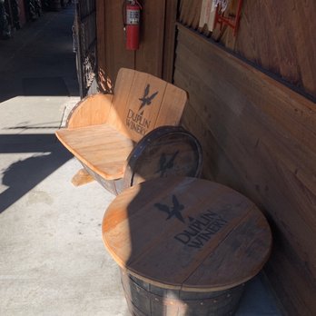 Duplin Winery - Outside barrel seating - Wineries Near Me - Rose Hill, North Carolina
