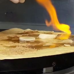 Bananas Foster Sweet Crepe