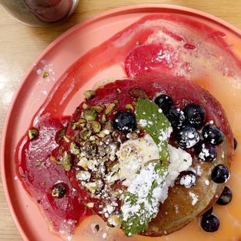 Outpost Kitchen - Blueberry pancakes - Breakfast & Brunch Near Me - Costa Mesa, California Outpost Kitchen - Blueberry pancakes - Breakfast & Brunch Near Me - Costa Mesa, California