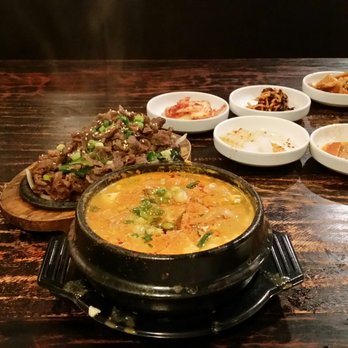 Chris Korean BBQ - Seafood soon tofu soup and bulgogi! DELICIOUSNESS!!!! - Korean Near Me - Pasadena, California Chris Korean BBQ - Seafood soon tofu soup and bulgogi! DELICIOUSNESS!!!! - Korean Near Me - Pasadena, California