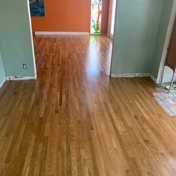 M D Hardwood Floors - Leveled two different rooms so it made one perfect floor. - Flooring Near Me - Monrovia, California M D Hardwood Floors - Leveled two different rooms so it made one perfect floor. - Flooring Near Me - Monrovia, California