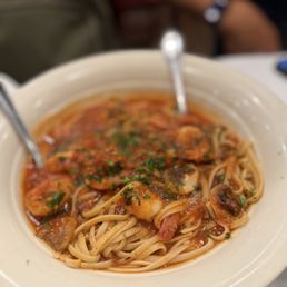 Spicy Shrimp Linguini Spicy Shrimp Linguini